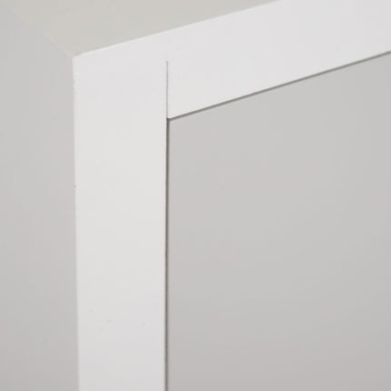 Schubladenschrank MARGOT 65 x 30 x 89 cm Grau Holz Weiß