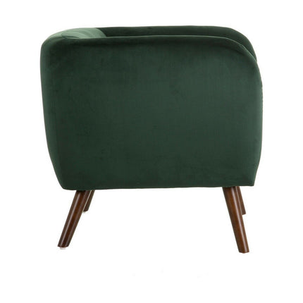 Sessel 81 x 73 x 70 cm synthetische Stoffe Holz Olive