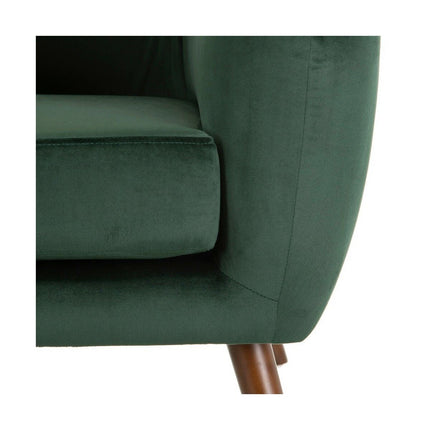 Sessel 81 x 73 x 70 cm synthetische Stoffe Holz Olive