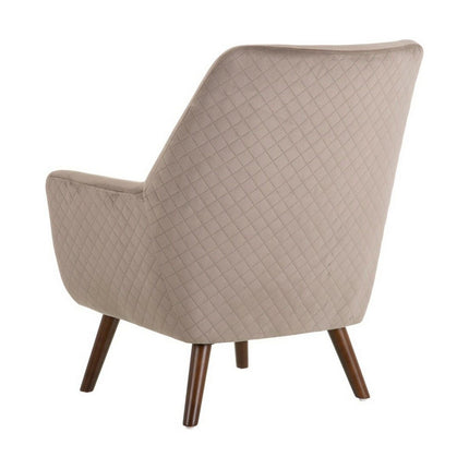 Sessel 73 x 79 x 87 cm synthetische Stoffe Holz Taupe