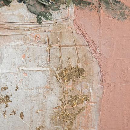 Leinwand 50 x 2,8 x 100 cm Vase