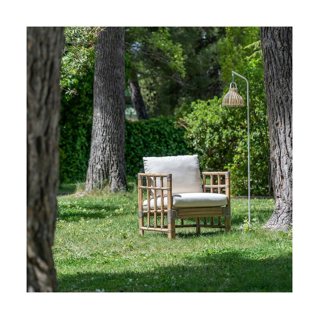 Sessel 67 x 73 x 64 cm natürlich Rattan