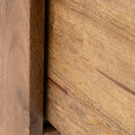 Regal AVA 55 x 40 x 190 cm natürlich Mango-Holz