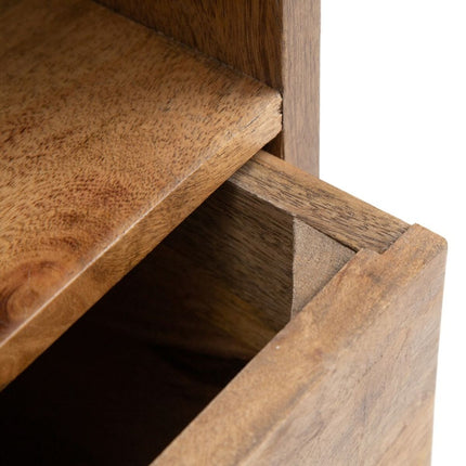 Regal AVA 55 x 40 x 190 cm natürlich Mango-Holz