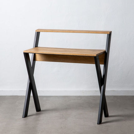 Schreibtisch 87,5 x 48 x 94 cm Holz Eisen