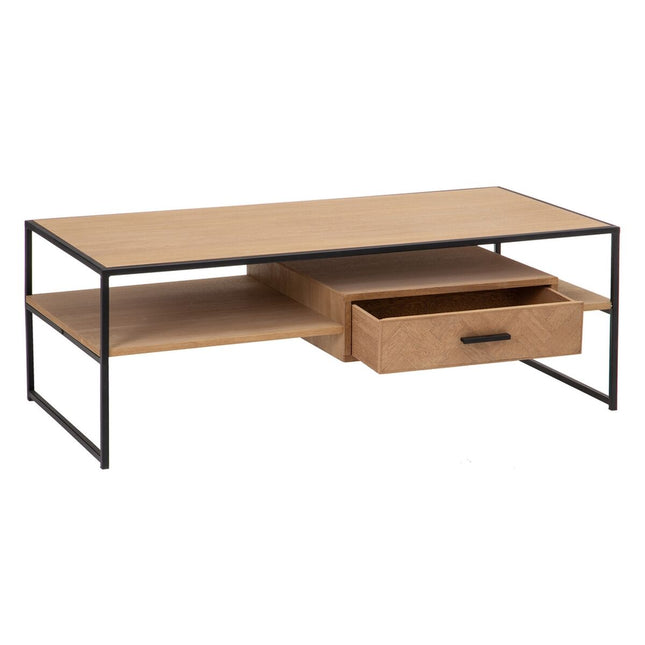 Couchtisch SPIKE 120 x 60 x 42,5 cm Metall Holz