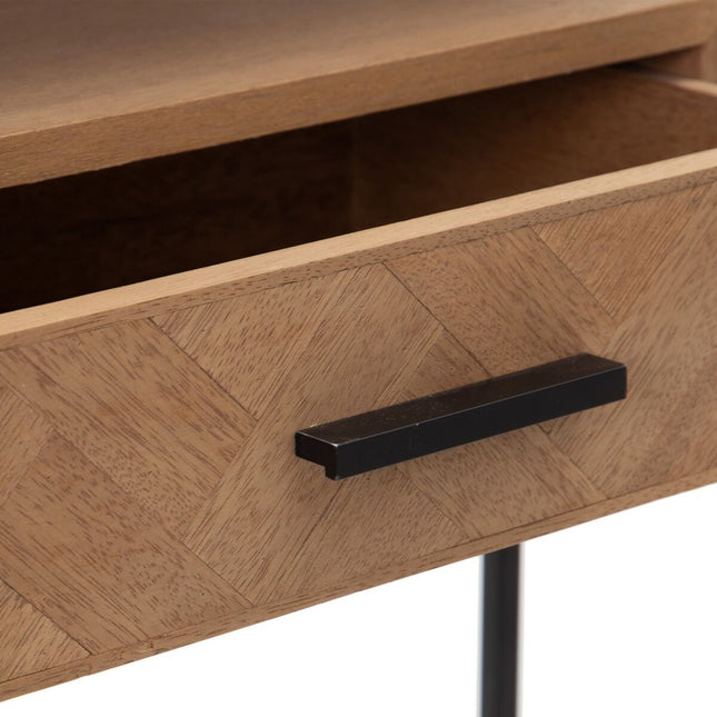 Couchtisch SPIKE 120 x 60 x 42,5 cm Metall Holz