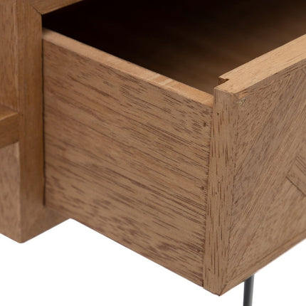 Couchtisch SPIKE 120 x 60 x 42,5 cm Metall Holz
