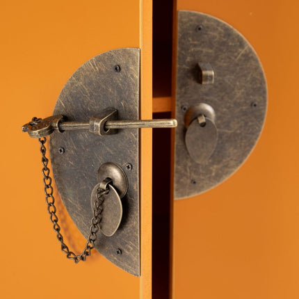 Nachttisch NEW ORIENTAL 45 x 26 x 69 cm Orange DMF