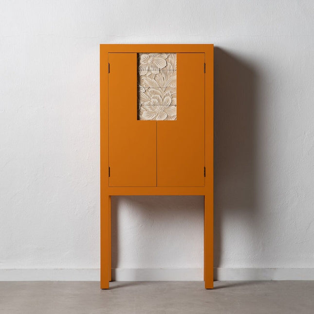 Schrank ORIENTAL CHIC 60 x 30 x 130 cm Orange Holz MDF DMF