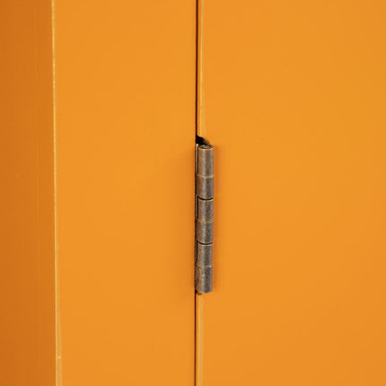 Schrank ORIENTAL CHIC 60 x 30 x 130 cm Orange Holz MDF DMF