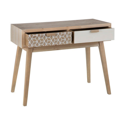 Eingangsbereich KENSY 95 x 40 x 75 cm natürlich Holz Weiß