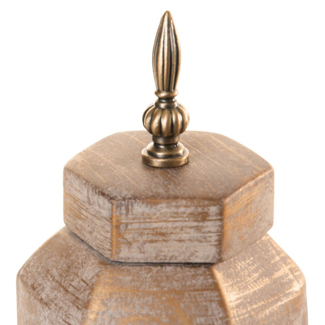 Vase 15,5 x 14,5 x 41 cm aus Keramik