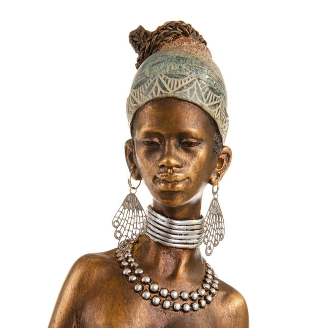 Deko-Figur 14 x 12,5 x 54,5 cm Afrikanerin