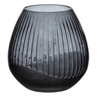 Vase Grau 23 x 23 x 23 cm Glas