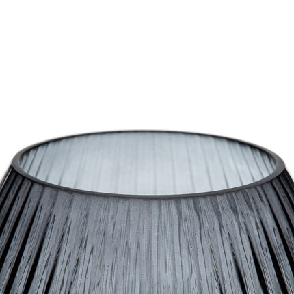 Vase Grau 23 x 23 x 23 cm Glas