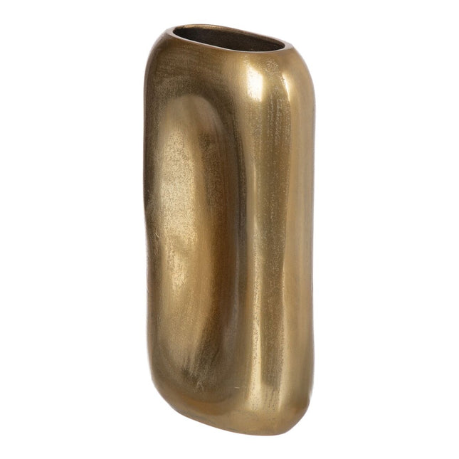 Vase 18 x 6 x 35 cm Gold Metall