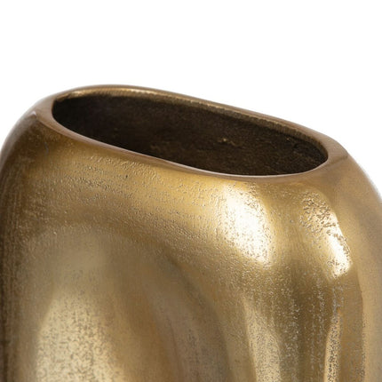 Vase 18 x 6 x 35 cm Gold Metall