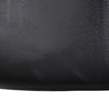 Vase 23 x 7 x 45 cm Schwarz Metall
