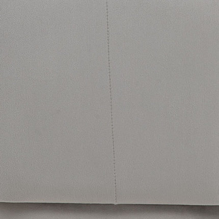 Puff synthetische Stoffe Grau Holz 40 x 40 x 40 cm