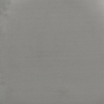 Hocker 110 x 40 x 68 cm synthetische Stoffe Grau Metall