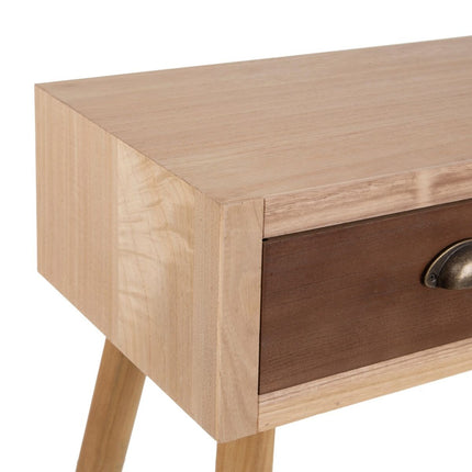 Eingangsbereich SASHA natürlich Holz Creme Rattan 80 x 30 x 78 cm