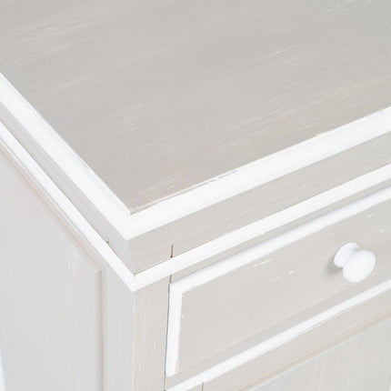 Nachttisch JULES 45 x 35 x 72 cm Grau