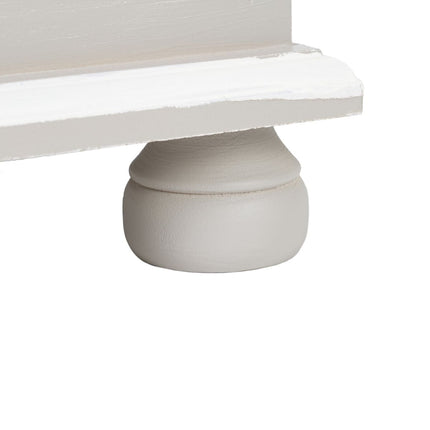 Nachttisch JULES 45 x 35 x 72 cm Grau