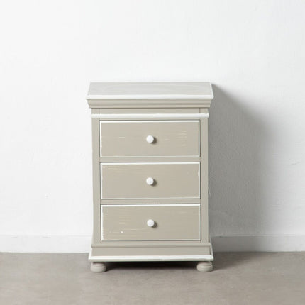 Nachttisch JULES 51 x 38 x 72,5 cm Grau