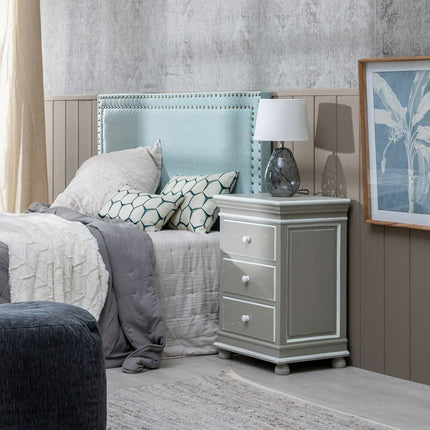 Nachttisch JULES 51 x 38 x 72,5 cm Grau