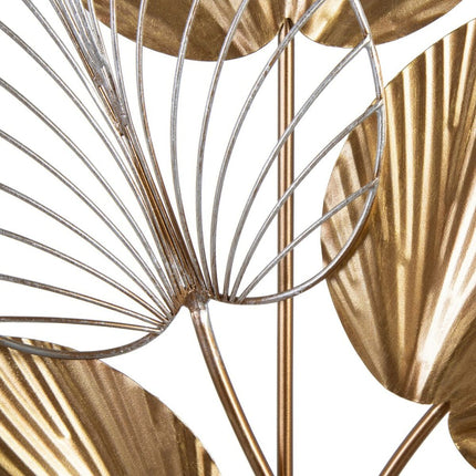 Wanddekoration 50 x 6 x 98,5 cm Gold Metall