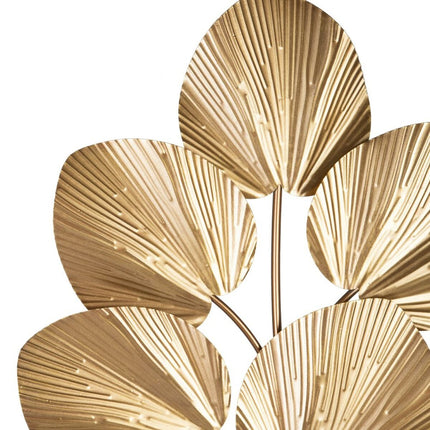 Wanddekoration 67,5 x 5 x 113 cm Gold Metall