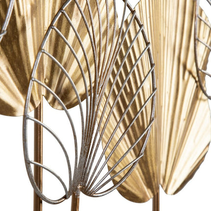 Wanddekoration 103 x 3,5 x 46 cm Gold Metall