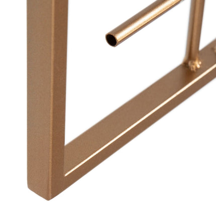 Wanddekoration 54 x 5 x 91,5 cm Gold Metall
