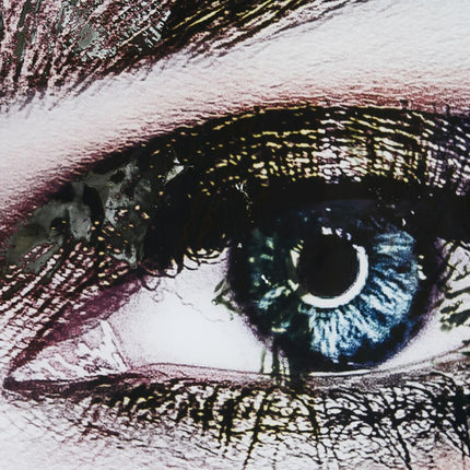Leinwand Augen 90 x 3,6 x 120 cm Gesicht