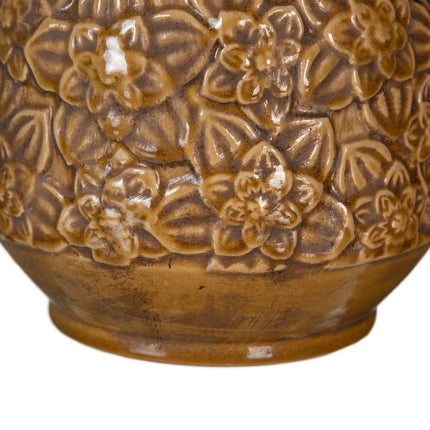 Vase aus Keramik Braun 20 x 20 x 20 cm