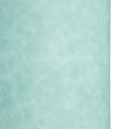 Puff Blau Kunstleder 38 x 38 x 42 cm DMF
