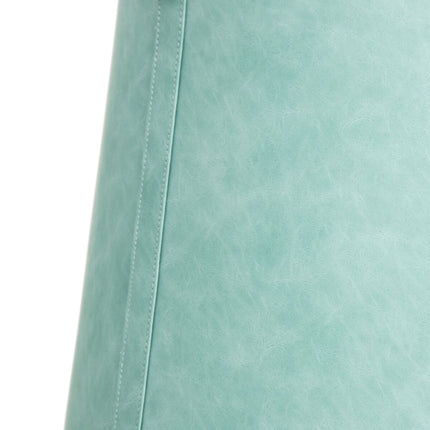 Puff Blau Kunstleder 41 x 41 x 42 cm DMF