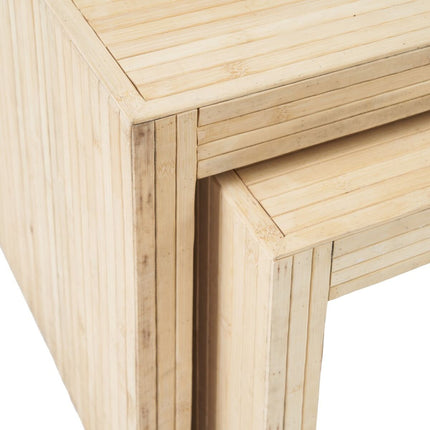 Couchtisch 110 x 55 x 50 cm Holz 2 Stück