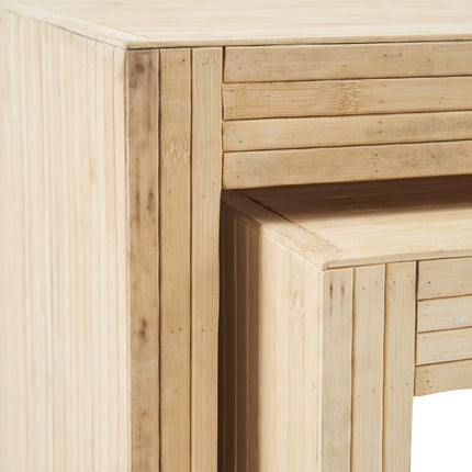 Couchtisch 110 x 55 x 50 cm Holz 2 Stück