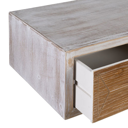 Eingangsbereich COUNTRY 120 x 35 x 78 cm natürlich Weiß Tannenholz Holz MDF