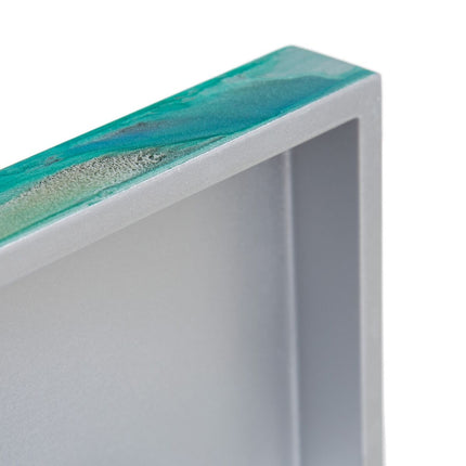 Dekorative Box 35 x 20 x 15 cm abstrakt DMF (2 Stück)