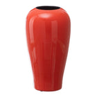 Vase aus Keramik Orange 18 x 18 x 32 cm