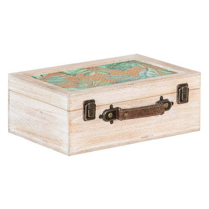Truhe 34,5 x 24 x 14 cm Rattan DMF