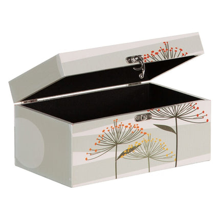 Truhensatz 30 x 18 x 15 cm Blomster Canvas-Stoff DMF (2 Stücke)