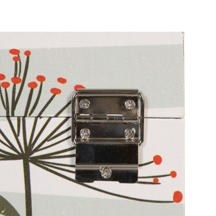 Truhensatz 30 x 18 x 15 cm Blomster Canvas-Stoff DMF (2 Stücke)