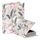 Dekorative Box Fugl Canvas-Stoff 24 x 18 x 6 cm DMF (2 Stücke)
