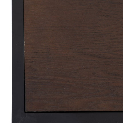 Schubladenschrank BROWNIE Dunkelbraun Tannenholz 80 x 35 x 80 cm Holz MDF