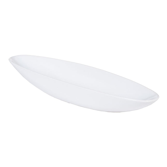 Tischdekoration 39,5 x 10,5 x 5 cm aus Keramik Weiß