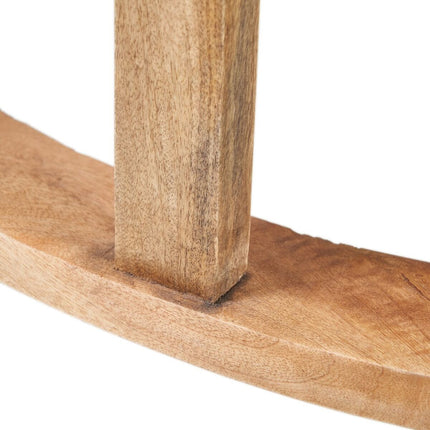 Tischdekoration 116,5 x 116,5 x 46 cm Mango-Holz